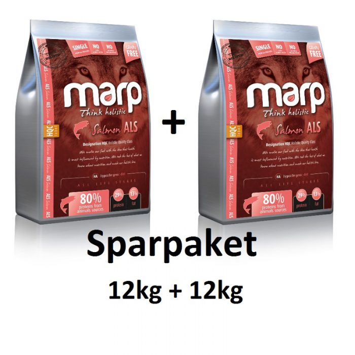 MARP Holistic Lachs Sparpaket (getreidefrei) 12kg + 12kg