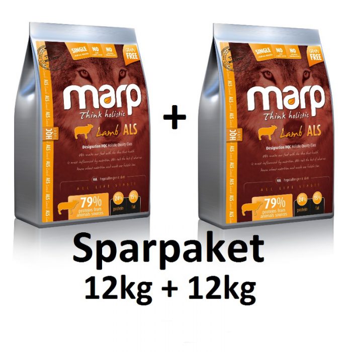 MARP Holistic Lamm (getreidefrei) Sparpaket 12kg +12kg