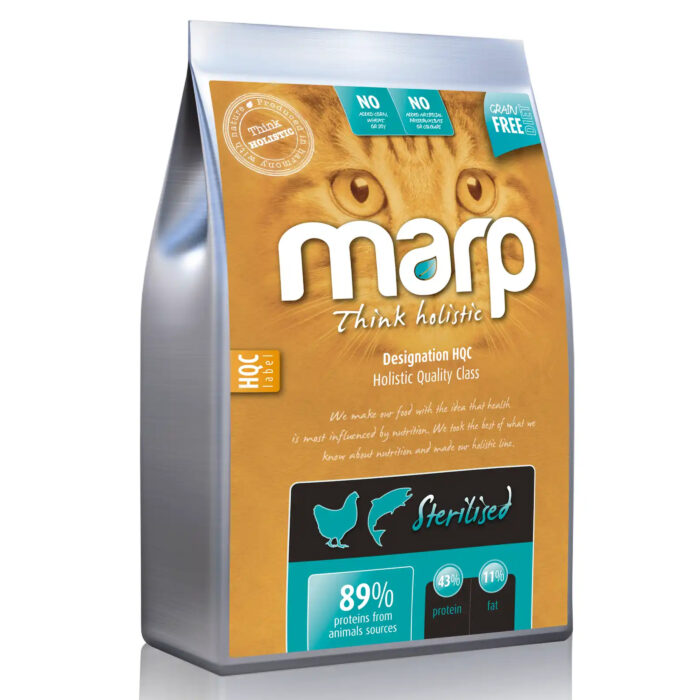 MARP Marp Holistic Sterilized CAT - für kastrierte und ältere Katzen - getreidefrei
